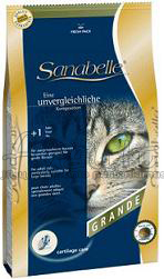 Bosch Sanabelle Grande Suaugusių kačių pašaras didelių veislių katėms su paukštiena 10 kg.